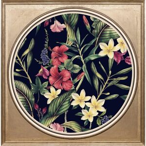 queence Artprint op acrylglas Tropische planten II Fine Art-print in galeriekwaliteit multicolor