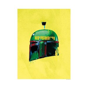 Komar Poster Star Wars Classic Helmets Boba Fett multicolor 40 cm x 50 cm