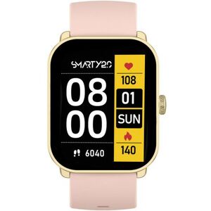 NU 20% KORTING: SMARTY 2.0 Smartwatch (set, 2-delig, Met wisselband) roze