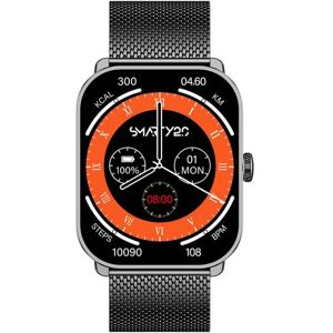 NU 20% KORTING: SMARTY 2.0 Smartwatch (set, 2-delig, Met wisselband) zwart