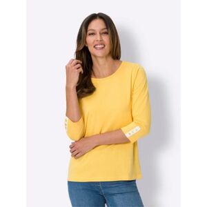 Classic Basics Shirt met 3/4-mouwen (1-delig) geel 46;48;50;52;54