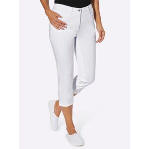 Classic Basics 3/4 jeans (1-delig) wit 38;40;42;44;46;48;50;52;54;56