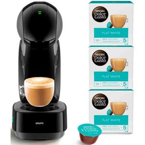 Nescafé Dolce Gusto Koffiecapsulemachine KP2708 Infinissima Touch Automatic, incl. 3 pakken dolce gusto flat white t.w.v. €17,97 (adviesprijs) zwart