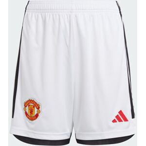 adidas Manchester United 23/24 Thuisshort Kids White 128,140,152,164,176 Kinderen