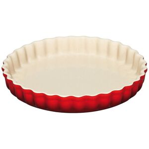 Le Creuset - Aardewerk - Taartvorm 24cm Kersenrood