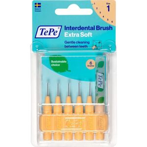 TePe Interdentale Ragers Extra Soft Lichtoranje ISO maat 1 - 0,45 mm (6 stuks)