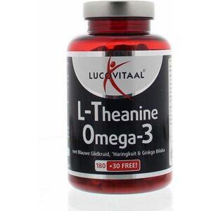 Lucovitaal L-theanine omega 3 210ca