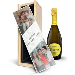 YourSurprise Wijn in bedrukte kist - Riondo Prosecco Spumante