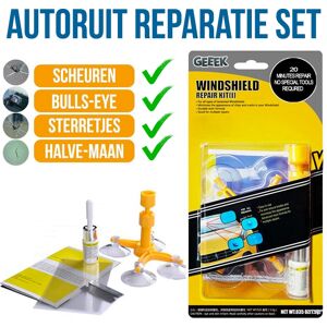 Geeek Autoruit Reparatie Set - Zelf je Autoruit Repareren