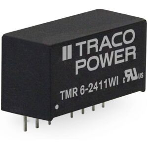 TracoPower TMR 6-2415WI DC/DC-converter, print 24 V/DC 24 V/DC 250 mA 6 W Aantal uitgangen: 1 x Inhoud 1 stuk(s)