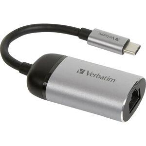 Verbatim USB-C Adapter [1x USB-C stekker - 1x RJ45-bus] 49146
