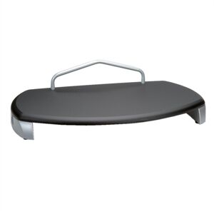 Roline ergonomische trendy monitor standaard/verhoger / zwart/zilver Roline