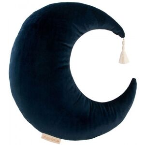 Kussen Pierrot Moon Velvet Night Blue - Nobodinoz