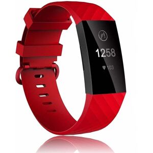 ShieldCase Fitbit Charge 3 silicone band (rood)