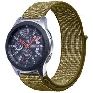 ShieldCase Samsung Galaxy Watch nylon band (olijf)