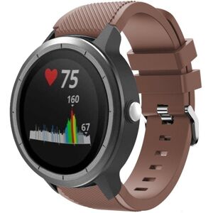 ShieldCase Garmin Vivoactive 3 silicone band (koffiebruin)