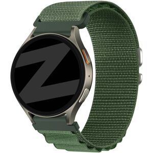 Bandz Huawei Watch GT 3 Pro 43mm Alpine nylon band (legergroen)