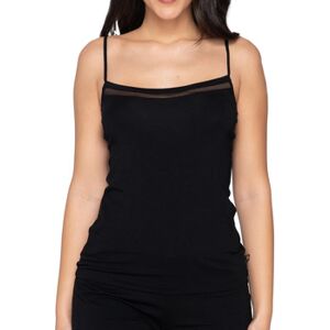 Onderhemden Luna Strapless hemdje Cotton Touch Zwart EU XXL,EU S,EU M,EU L,EU XL Women