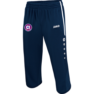 JAKO FCA 3/4 Trainingsbroek Active fca8395-09 Marine-Wit