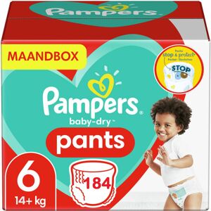 Pampers - Baby Dry Pants - Maat 6 - Maandbox - 184 stuks - 14/19KG