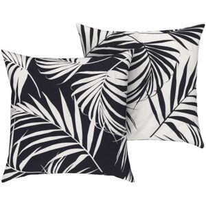 LIVARNO HOME Kussensloop Edel-Renforcé 60x50 cm (Let op: LV OSNL) (Palmbomen)