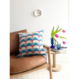 Funky Doris Toby Pillow blue