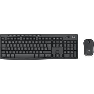 Logitech MK370 - Draadloze Combo - Morsbestendig toetsenbord en stille muis - Azerty BE