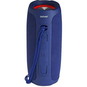 Denver BTV220 - Bluetooth Speaker - LED Verlichting TWS - Blauw