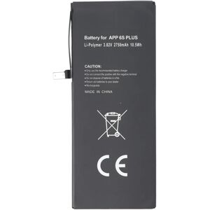 AccuCell Batterij geschikt voor de Apple iPhone 6S plus batterij 616-00045, 2750 mAh max. 10.5Wh