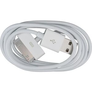 NewAspect Xccess Data Cable Apple iPhone 3G(s)/4(s)/iPad 2/3/4 White Bulk