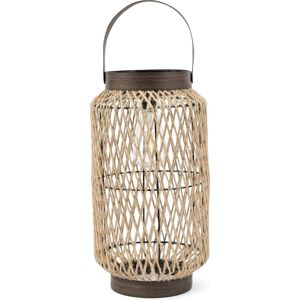 Luxform - Solar Tafellamp - Eivissa - LED - Hanglamp met hengsel - Werkend op zonne-energie - 39cm hoog Zand