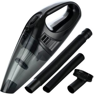 Earkings Kruimeldief Stofzuiger - Kruimeldief Snoerloos met 3 Opzetstukken - Handstofzuiger voor Vast en Vloeibaar - Auto Stofzuiger incl. HEPA Filter Zwart