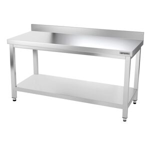 GGM Gastro RVS werktafel PREMIUM - 1600x700mm ATK167A Zilver