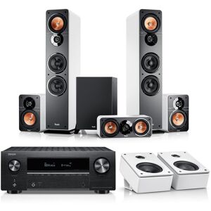 Teufel ULTIMA 40 Surround + Denon X3800H voor Dolby Atmos Wit