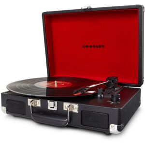 Crosley Cruiser Deluxe Black platenspeler in koffer