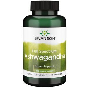 Swanson Full Spectrum Ashwagandha - 100 Kapsler