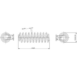 Monroe Opphengningsfjær, Bakaksel, Smart Forfour, 454 324 0704, A4543240704