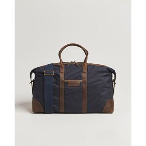 GANT Waxed Cotton Duffle Bag Evening Blue