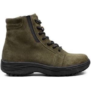 Minfot Boots Nora Semsket skinn Grønn 41