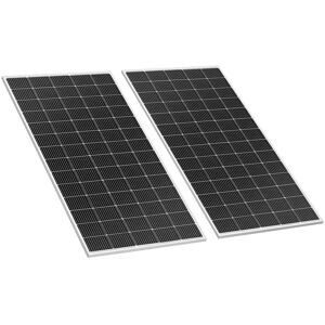 MSW Solceller for balkong - 600 W - 2 monokrystallinsk panel - plug-and-play komplett sett 10062483