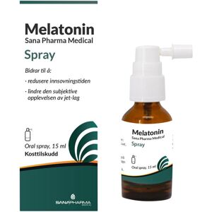 Sana Pharma Medical Melatonin Spray 0,5 mg, 15 ml