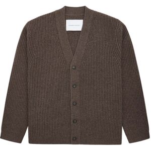 Pro-Ject Garment Project Wool Knit Cardigan Cardigan Brun Brun male M