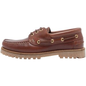 Pro-Ject Garment Project Ollie Boat Shoe Brown Leather Sko Brun Brun male 42