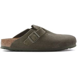 Birkenstock Boston Suede Regular Thyme Sko Grønn Grønn male 41