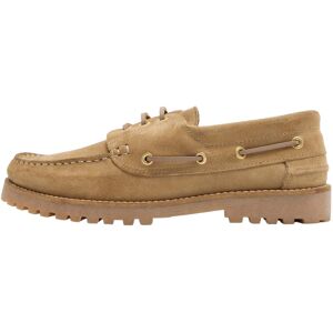 Pro-Ject Garment Project Ollie Boat Shoe Earth Suede Sko Beige Beige male 43
