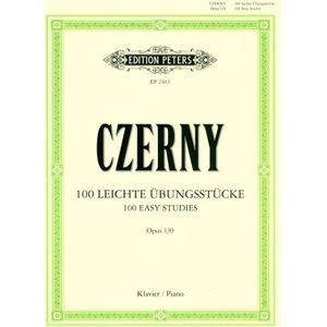 Edition Peters Czerny 100 leichte Übungsstück