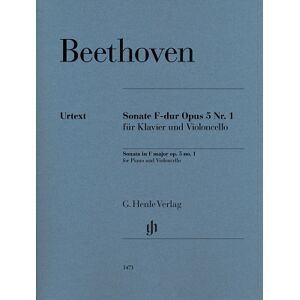 Henle Verlag Beethoven Sonate F-Dur Cello