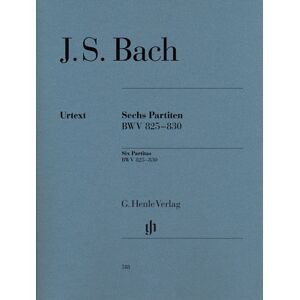 Henle Verlag Bach Sechs Partiten BWV825-830
