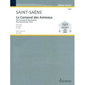 Schott Der Karneval der Tiere Orgel