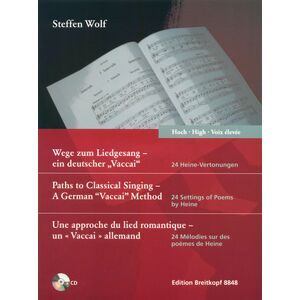 Breitkopf & Härtel Wege zum Liedgesang Hoch